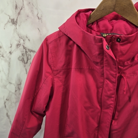 Cabelas Jacket Women Medium Pink Insulated Synthetic Coat Ski Winter Snow Reg - Picture 2 of 12